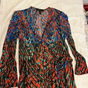 BCBG Maxazria wrap around dress.